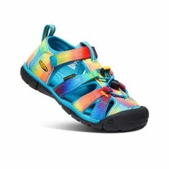 Keen Seacamp II CNX Sandale Für Jugendliche | Vivid Blue/Original Tie Dye -Keen Verkäufe 94c7db1e1473e70ac10a1ec21167f9f1e5bc0169