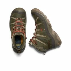 Keen Circadia Waterproof Wanderstiefel Für Herren | Dark Olive/Potters Clay -Keen Verkäufe 9520de1269f5efa22826cc295d218bb4392cd85b