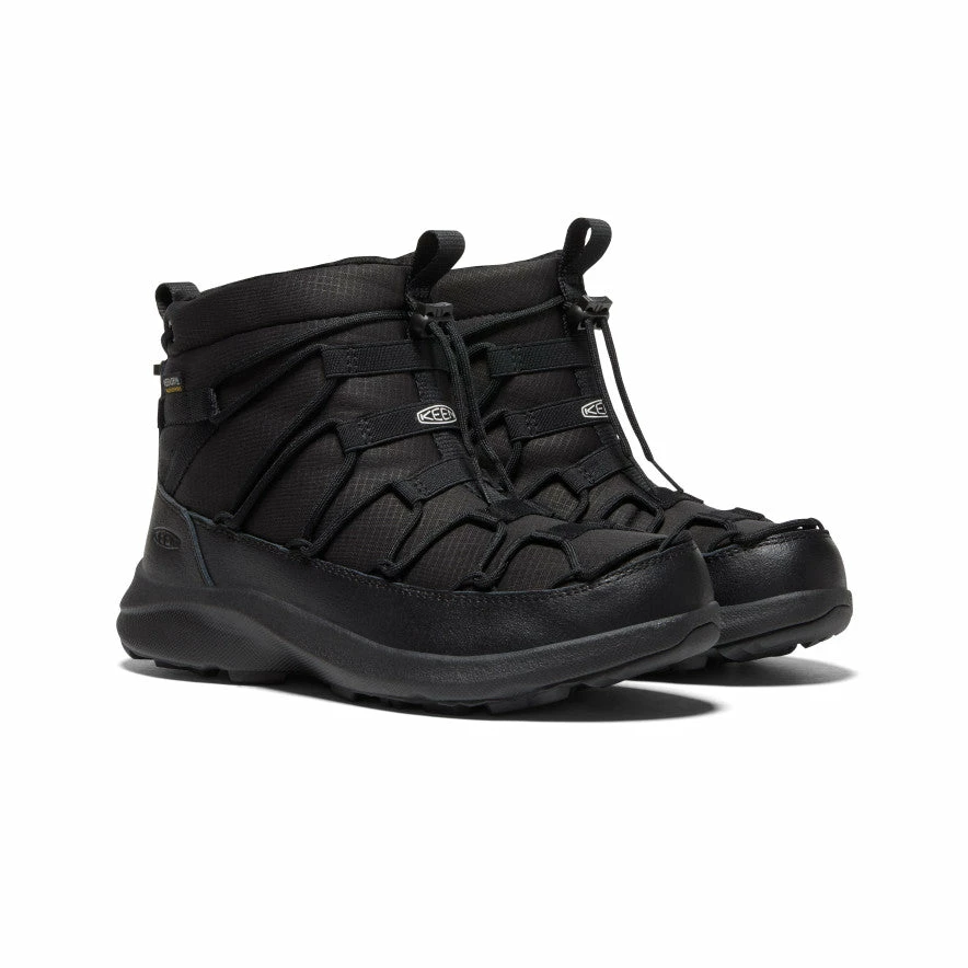 Keen UNEEK SNK II Waterproof Chukka Boots Für Damen | Triple Black/Black 2 Keen UNEEK SNK II Waterproof Chukka Boots Für Damen | Triple Black/Black – Bild 2