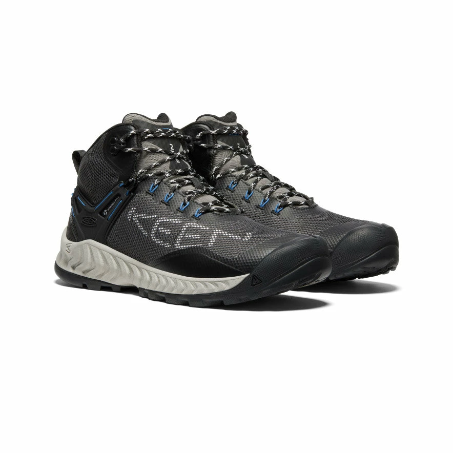 Keen NXIS EVO Waterproof Mid Für Herren | Magnet/Bright Cobalt 2 Keen NXIS EVO Waterproof Mid Für Herren | Magnet/Bright Cobalt – Bild 2