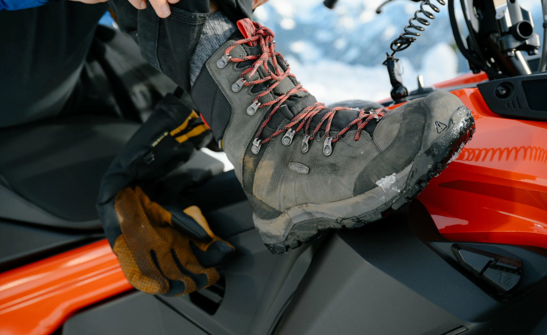 Keen Revel IV High Polar Wanderstiefel Für Herren | Magnet/Red Carpet 5 Keen Revel IV High Polar Wanderstiefel Für Herren | Magnet/Red Carpet – Bild 5