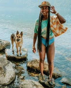 Keen Newport Retro Für Damen | Original Tie Dye -Keen Verkäufe Retro TieDye W PDP Liefstyle 2