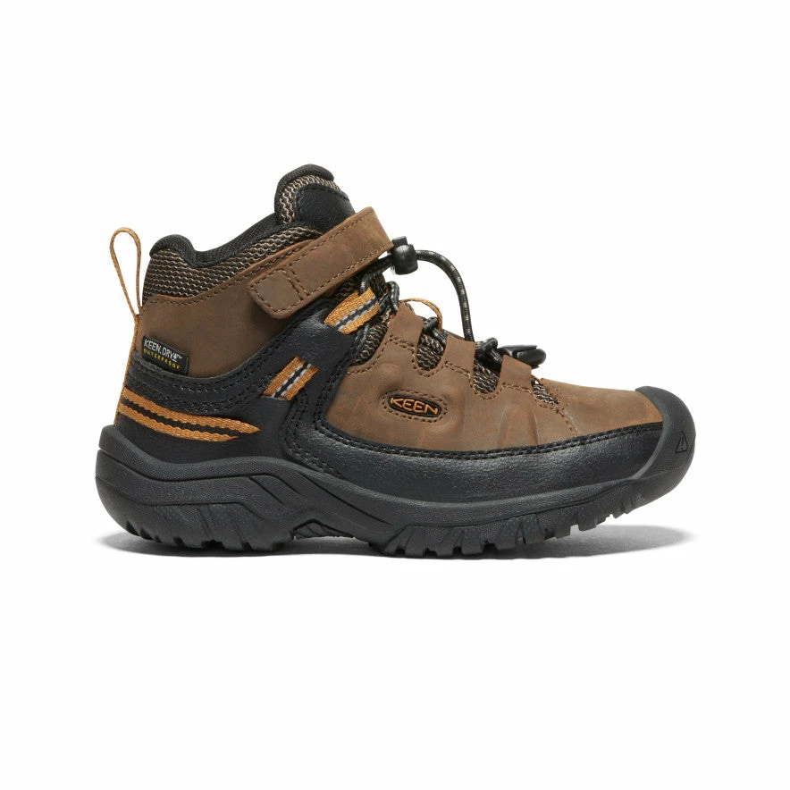 Keen Targhee Waterproof Stiefel Für Jüngere Kinder | Dark Earth/Golden Brown 3 Keen Targhee Waterproof Stiefel Für Jüngere Kinder | Dark Earth/Golden Brown – Bild 3