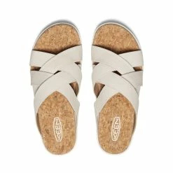 Keen Elle Mixed Slide Sandalen Für Damen | Birch/Star White -Keen Verkäufe a4483b532f0e5370e44f76180ac09af1ffef7834