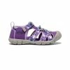 Keen Seacamp II CNX Sandale Für Jugendliche | Camo/Tillandsia Purple