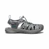Keen Whisper Sandalen Für Damen | Medium Grey/Peacock Green