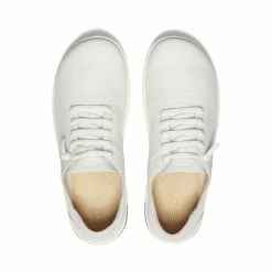 Keen KNX Ungefütterte Ledersneaker Für Damen | Star White/Star White -Keen Verkäufe cb9392f3857911faa141b000fd6ee1b4218e25b3