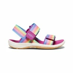 Keen Elle Riemchensandale Für Jüngere Kinder | Rainbow/Festival Fuchsia