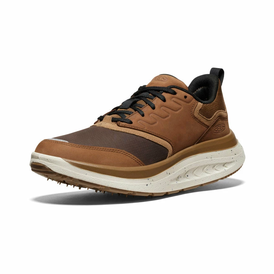 Keen WK400 Leder Walking Schuhe Für Herren | Bison/Toasted Coconut 3 Keen WK400 Leder Walking Schuhe Für Herren | Bison/Toasted Coconut – Bild 3