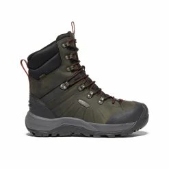 Keen Revel IV High Polar Wanderstiefel Für Herren | Magnet/Red Carpet