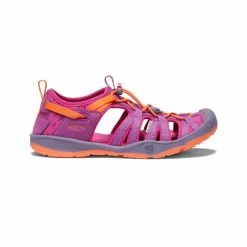 Keen Moxie Sandale Für Jugendliche | Purple Wine/Nasturtium