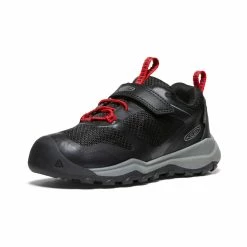 Keen Wanduro Waterproof Schuhe Für Jüngere Kinder | Black/Ribbon Red -Keen Verkäufe e8042e538d8c98417034e8ac8fe140aaef848eb4