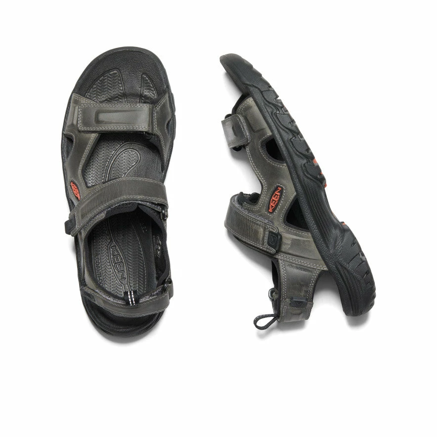 Keen Targhee III Offene Sandalen Für Herren | Grey/Black 5 Keen Targhee III Offene Sandalen Für Herren | Grey/Black – Bild 5