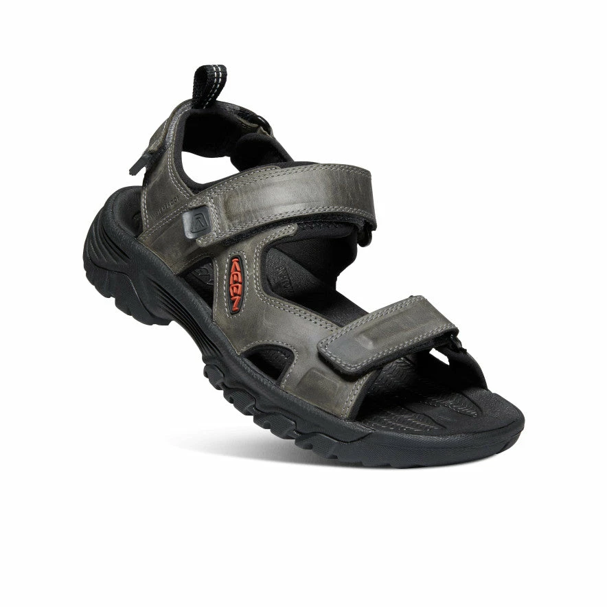 Keen Targhee III Offene Sandalen Für Herren | Grey/Black 3 Keen Targhee III Offene Sandalen Für Herren | Grey/Black – Bild 3