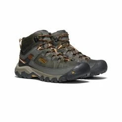 Keen Targhee III Waterproof Wide Wanderstiefel Für Herren | Black Olive/Golden Brown -Keen Verkäufe f0eb0031d8e9d611675baa21baf622c694d2c172