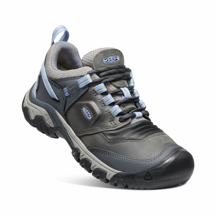 Keen Ridge Flex Waterproof Wanderschuhe Für Damen | Steel Grey/Hydrangea 3 Keen Ridge Flex Waterproof Wanderschuhe Für Damen | Steel Grey/Hydrangea – Bild 3