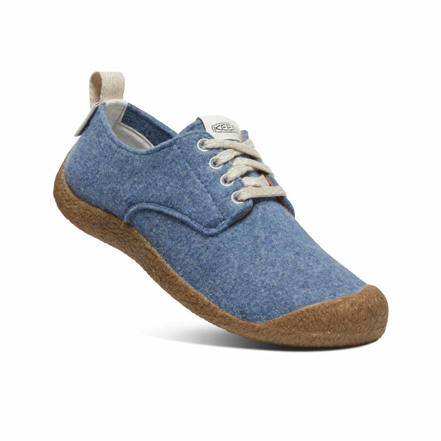 Keen Mosey Derby Für Damen | Blue Felt/Birch 3 Keen Mosey Derby Für Damen | Blue Felt/Birch – Bild 3