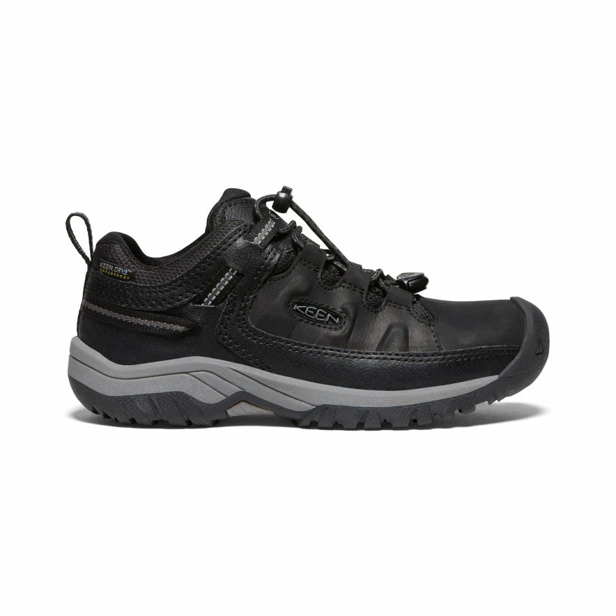 Keen Targhee Waterproof Schuhe Für Jugendliche | Black/Steel Grey 1 Keen Targhee Waterproof Schuhe Für Jugendliche | Black/Steel Grey