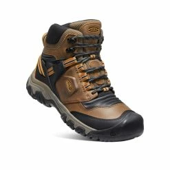 Keen Ridge Flex Waterproof Wanderstiefel Für Herren | Bison/Golden Brown -Keen Verkäufe fb3436053ef1b26d81d01136cf8436fc327bb92f