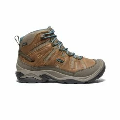 Keen Circadia Waterproof Wanderstiefel Für Damen | Toasted Coconut/North Atlantic