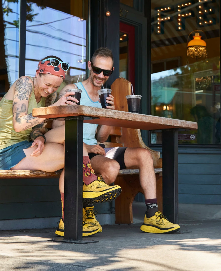 WK400 Walkingschuh Für Damen | KEEN Yellow/Black 8 WK400 Walkingschuh Für Damen | KEEN Yellow/Black – Bild 8